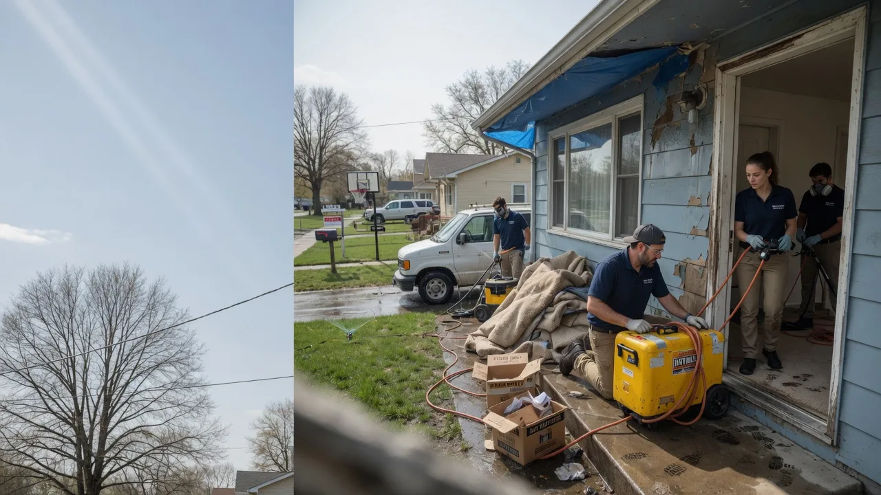 Basement Flood Cleanup in Oak Harbor, OH near me
